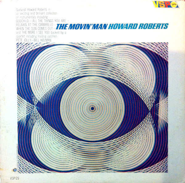 Howard Roberts : The Movin' Man (LP, Album, Mono)