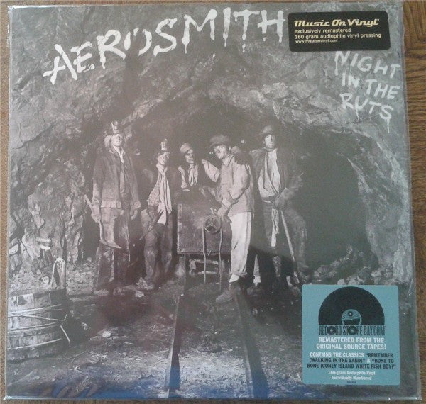 Aerosmith : Night In The Ruts (LP, Album, Ltd, Num, RE, RM, 180)