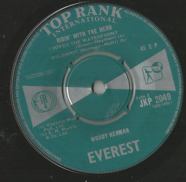 Woody Herman And His Orchestra : Ridin' With The Herd (7", EP)