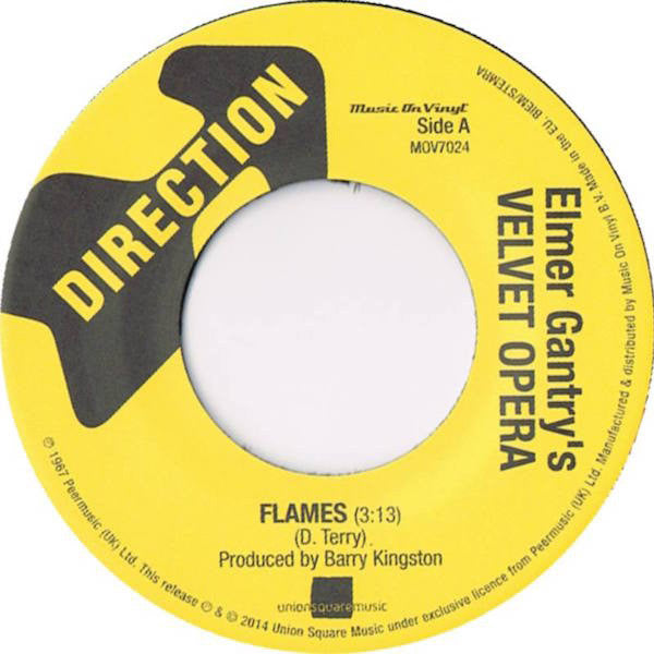 Elmer Gantry's Velvet Opera : Flames / Salisbury Plain (7", RSD, Ltd, Num, RE)