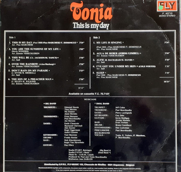 Tonia (3) : This Is My Day (LP, Album)