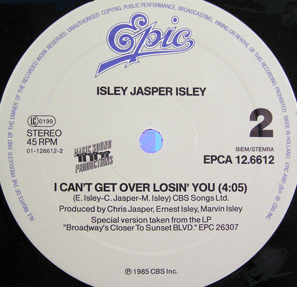 Isley Jasper Isley : Caravan Of Love (12")