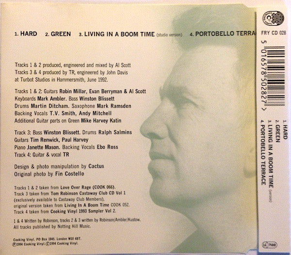 Tom Robinson : Hard (CD, Maxi)