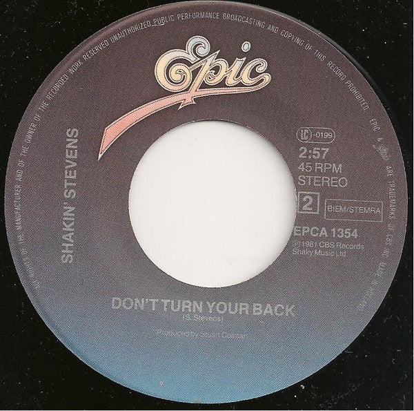 Shakin' Stevens : Green Door (7", Single)