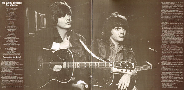 Everly Brothers : End Of An Era (2xLP, Comp)