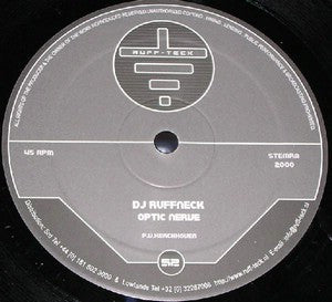 DJ Ruffneck / Edge Harmonics & Ancronix : Optic Nerve / Under Threat (12")