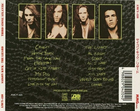 Saigon Kick : The Lizard (CD, Album)