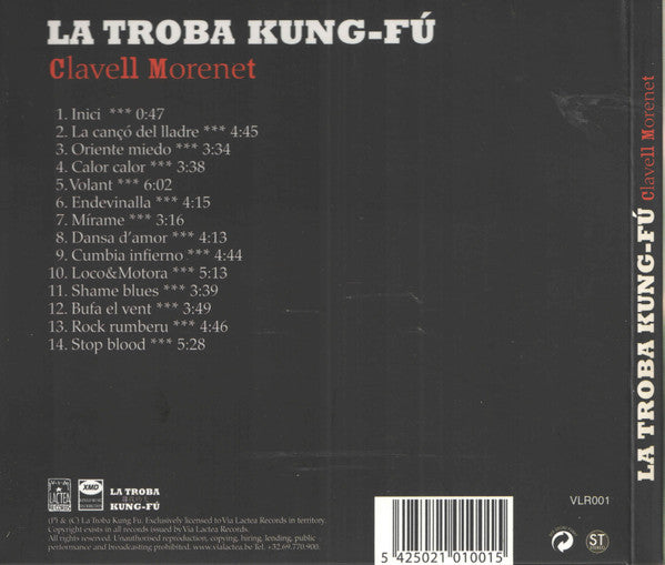La Troba Kung-Fú : Clavell Morenet (CD, Album, Dig)