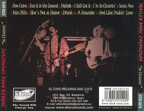 Trailer Park Casanovas : So Charmin' (CD, Album)