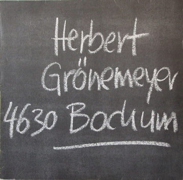 Herbert Grönemeyer : 4630 Bochum (LP, Album)