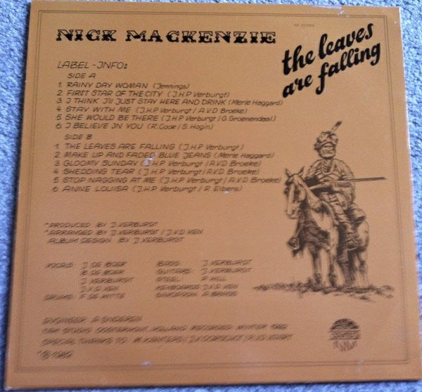 Nick MacKenzie : The Leaves Are Falling (LP, Album)