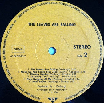 Nick MacKenzie : The Leaves Are Falling (LP, Album)