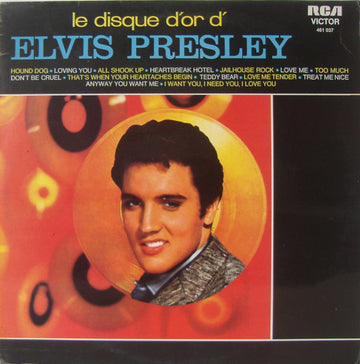 Elvis Presley : Le Disque D'or D'Elvis Presley (LP, Comp)