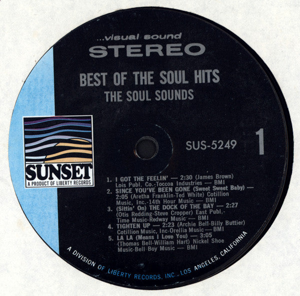 The Soul Sounds : The Best Of The Soul Hits (LP)