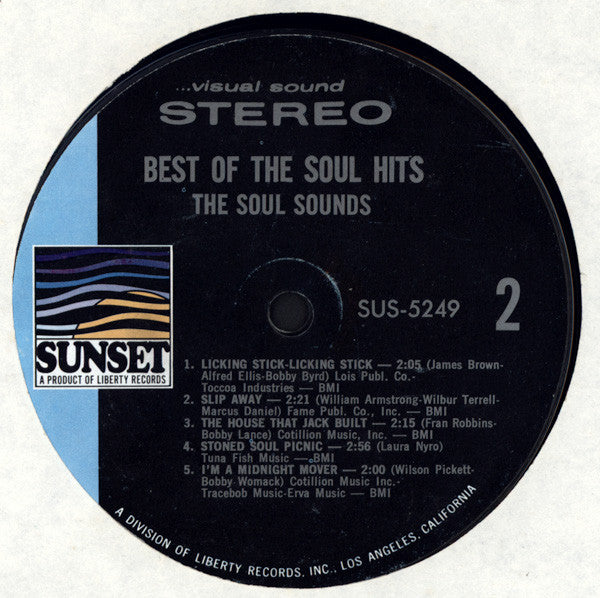 The Soul Sounds : The Best Of The Soul Hits (LP)