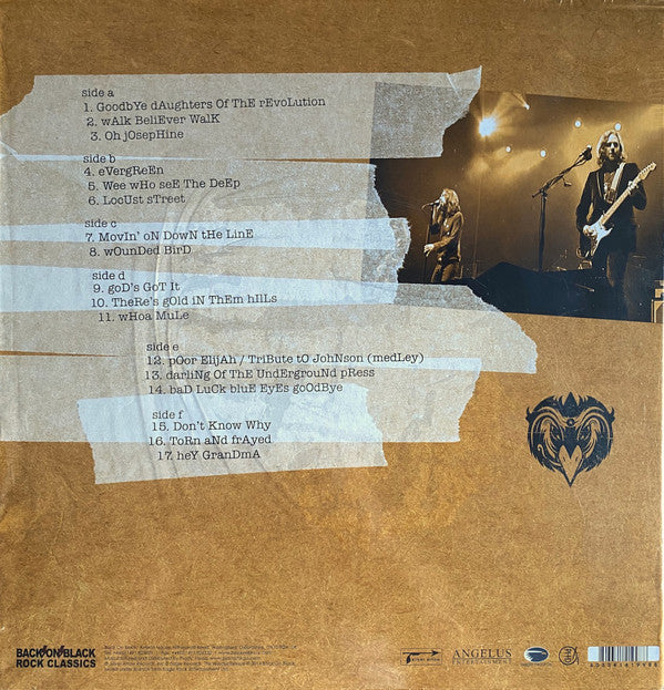 The Black Crowes : Warpaint Live (3xLP, Album, Ltd, RE, Whi)