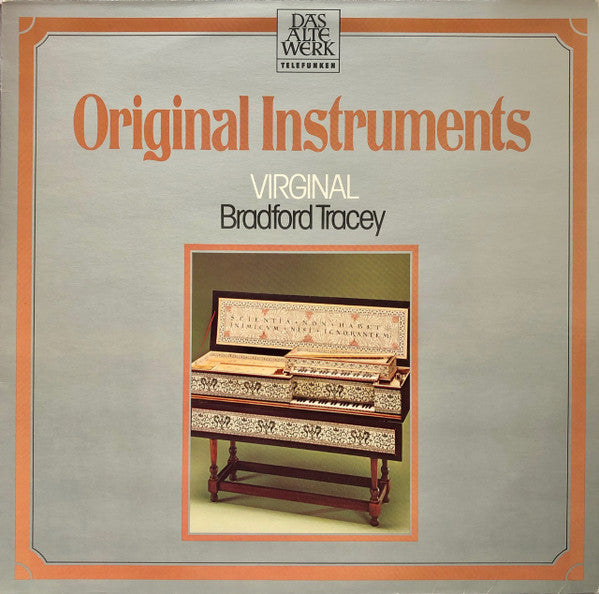 Bradford Tracey : Original Instruments - Virginal (LP)