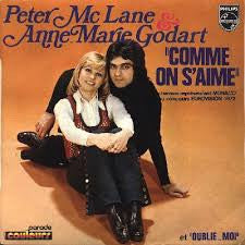 Peter MacLane & Anne-Marie Godart : Comme On S'aime (7", Mono)