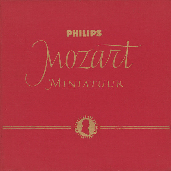 Wiener Symphoniker, Rudolf Moralt, Arthur Grumiaux, Clara Haskil, Bernhard Paumgartner, Teresa Stich-Randall, George London (2), Graziella Sciutti, Hans Henkemans : Mozart Miniatuur (10" + Box)