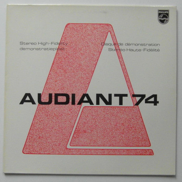 Various : Audiant 74 (LP, Comp, Ste)