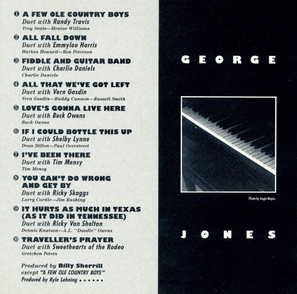 George Jones (2) : Friends In High Places (CD, Album)