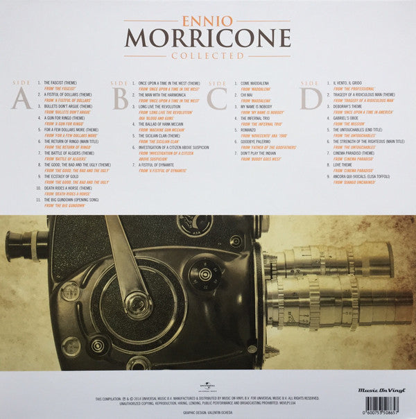 Ennio Morricone : Ennio Morricone Collected (2xLP, Comp, Gat)