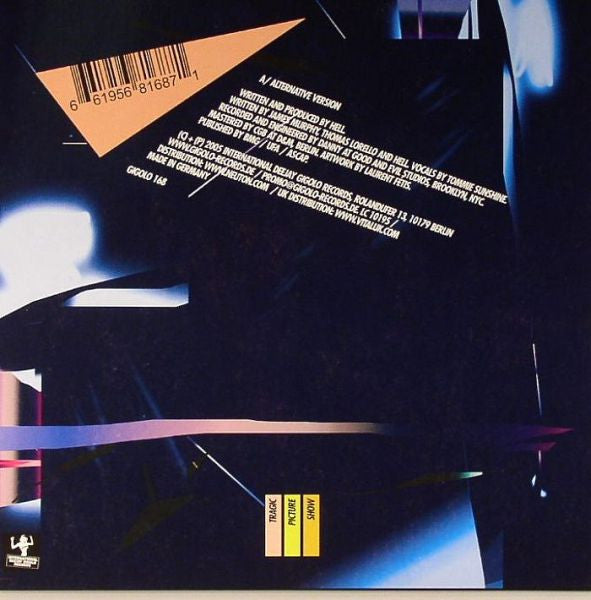 Hell : Tragic Picture Show (7", S/Sided, Ltd)