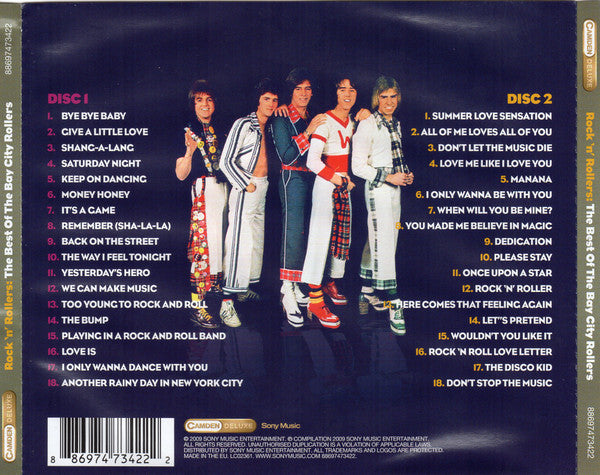 Bay City Rollers : Rock 'N' Rollers: The Best Of Bay City Rollers (2xCD, Comp)