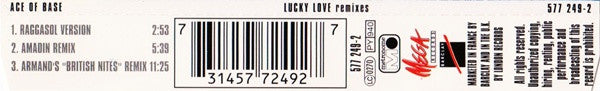 Ace Of Base : Lucky Love (Remixes) (CD, Maxi)
