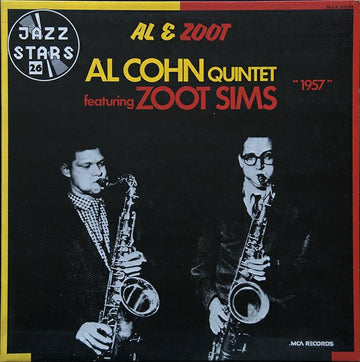 Al Cohn Quintet Featuring Zoot Sims : Al And Zoot (LP, Album)