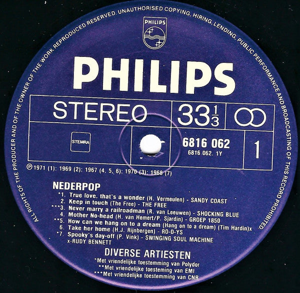 Various : Nederpop (2xLP, Comp)