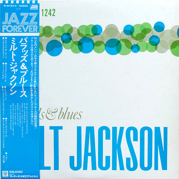 Milt Jackson : Ballads & Blues (LP, Album, Mono, RE)