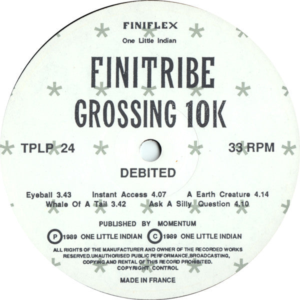 Finitribe : Grossing 10K (LP, Album)