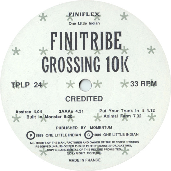 Finitribe : Grossing 10K (LP, Album)
