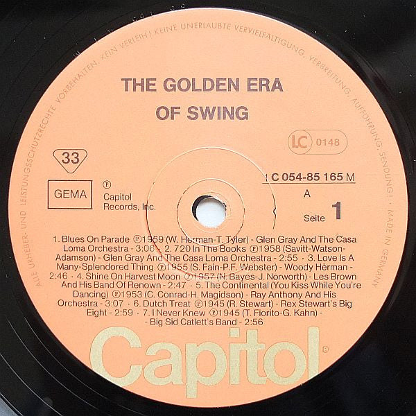Various : The Golden Era Of Swing (LP, Comp)