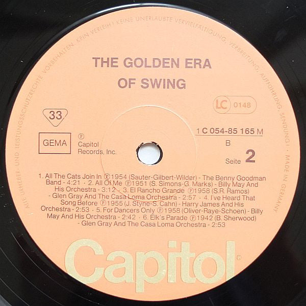 Various : The Golden Era Of Swing (LP, Comp)