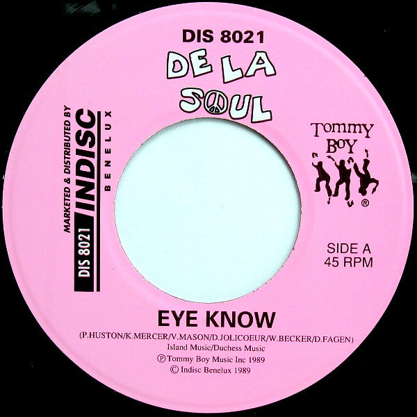 De La Soul : Eye Know (7", Single)