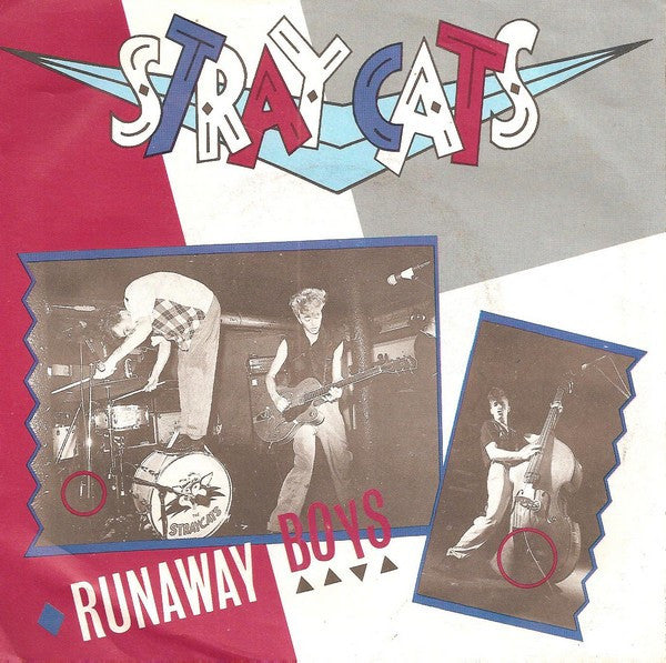 Stray Cats : Runaway Boys (7", Single)