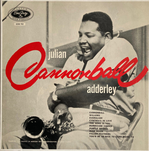 Cannonball Adderley : Julian "Cannonball" Adderley (LP, Album, Mono, RE)