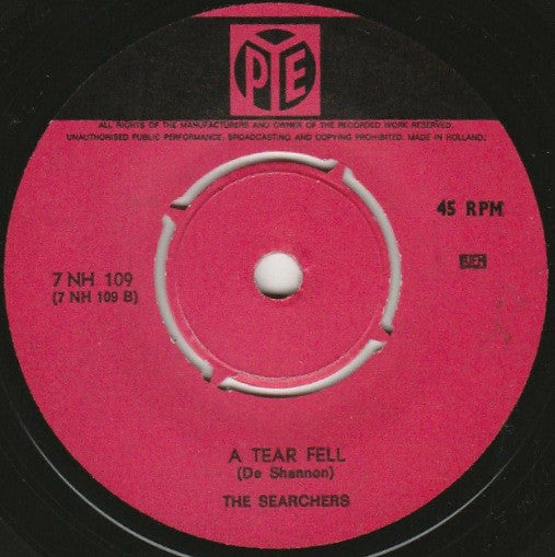 The Searchers : I Don't Want To Go On Without You (7", Single)