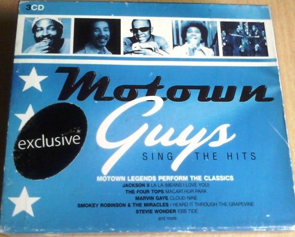 Various : Motown Guys Sing The Hits (3xCD, Comp + Box)