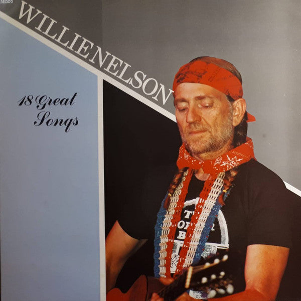 Willie Nelson : 18 Great Songs (LP, Comp)