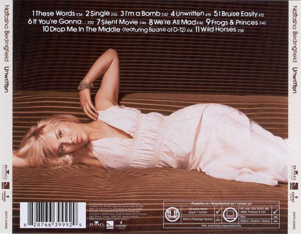 Natasha Bedingfield : Unwritten (CD, Album, Copy Prot.)