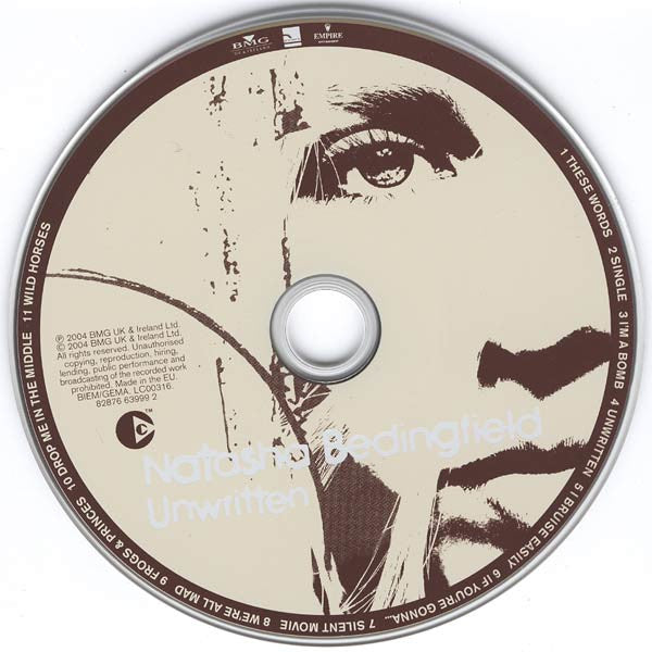 Natasha Bedingfield : Unwritten (CD, Album, Copy Prot.)
