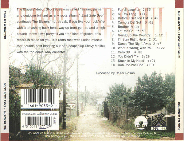 The Blazers (3) : East Side Soul (CD)