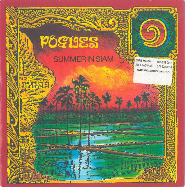 The Pogues : Summer In Siam (7", Single)
