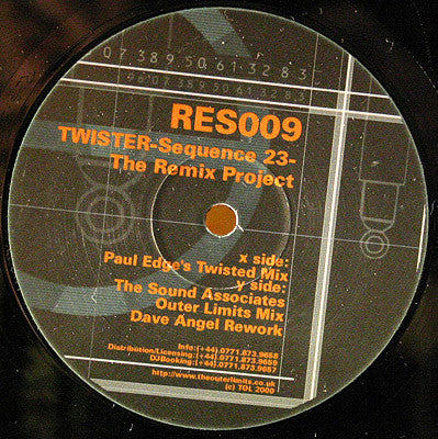 Twister : Sequence 23: The Remix Project (12")