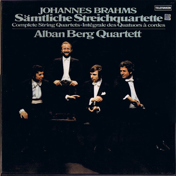 Johannes Brahms, Alban Berg Quartett : Sämtliche Streichquartette = Complete String Quartets = Intégrales Des Quatuors A Cordes (2xLP + Box)