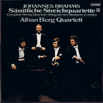 Johannes Brahms, Alban Berg Quartett : Sämtliche Streichquartette = Complete String Quartets = Intégrales Des Quatuors A Cordes (2xLP + Box)