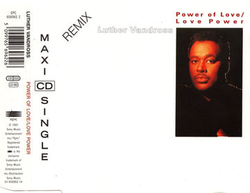 Luther Vandross : Power Of Love / Love Power (Remix) (CD, Maxi)